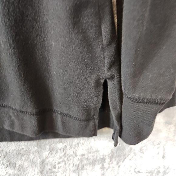 Danskin pullover hoodie top womens xl Black no drawstring - Picture 5 of 9